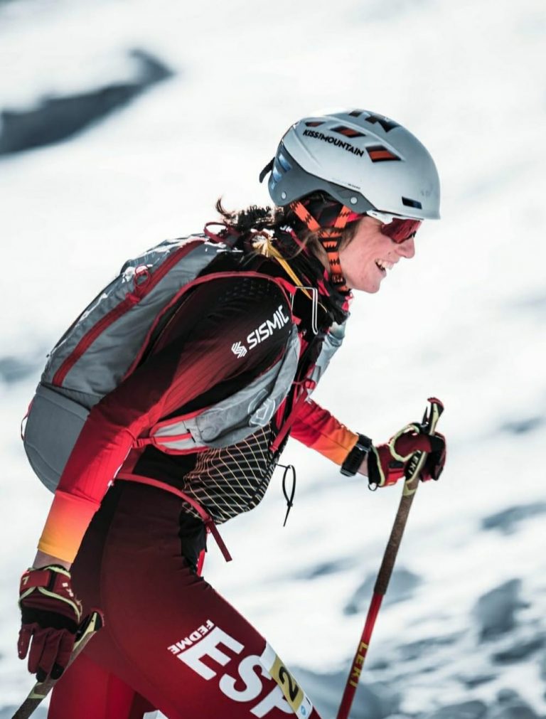 Gran gesta de María Ordóñez en la Vertical de la Copa del Mundo al afrontar y terminar la carrera con fuertes dolores estomacales