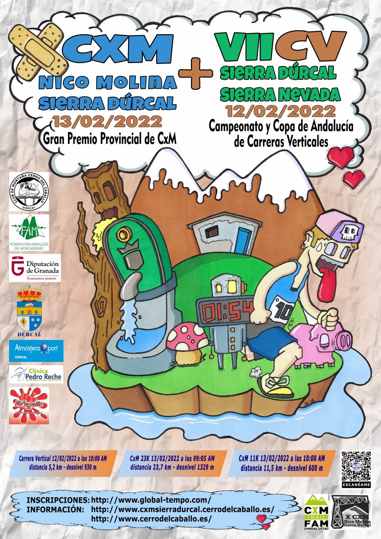 Altísimo nivel de participación en el Campeonato de Andalucía de Carrera Vertical de este sábado de Dúrcal