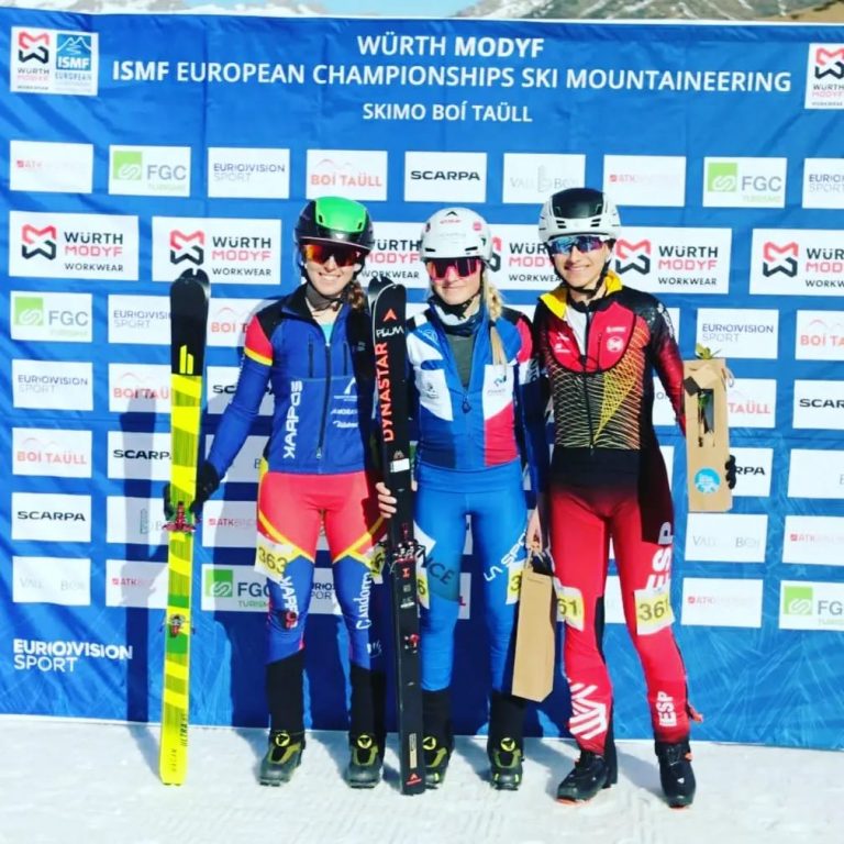 Ilusionante inicio de Campeonato de Europa de Skimo para María Ordóñez y María Ángeles Rodríguez Santiago, plata y bronce respectivamente en Sprint