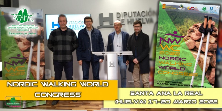 Presentado el I Congreso Internacional de Marcha Nórdica de Santa Ana la Real