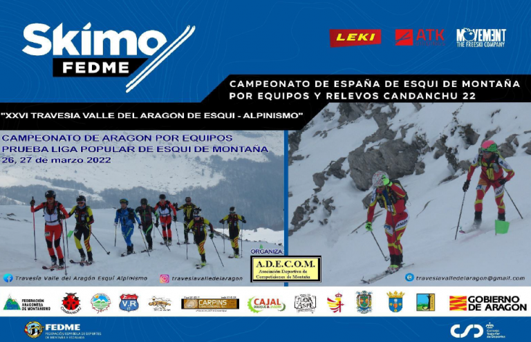 La selección Andaluza de Skimo luchará por los podios en los Campeonatos de España de Relevos y Equipos de Candanchú