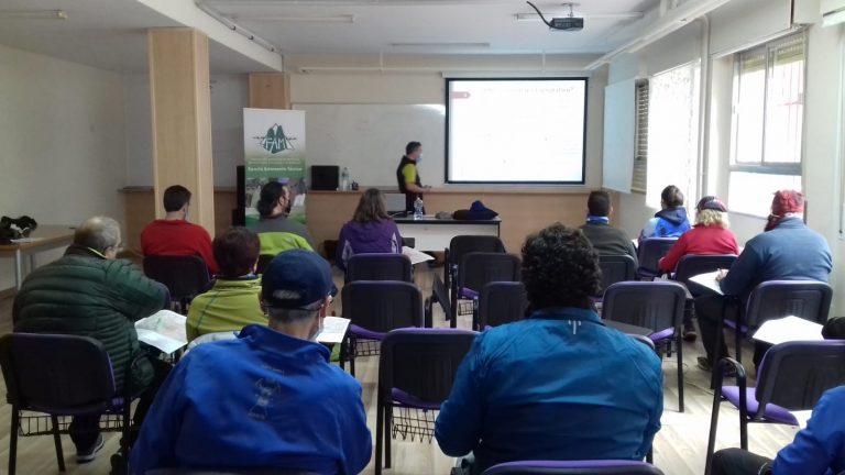 Realizada la segunda Actualización del Curso de Monitor/a Voluntariado/a FAM Montañismo