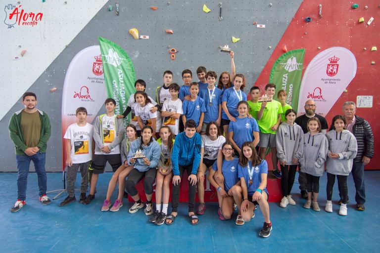 Málaga se adjudica el CADEBA de Escalada, con Sevilla y Granada en segunda y tercera plaza respectivamente