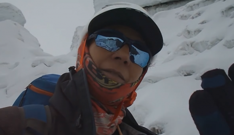 Las intensas nevadas hacen desistir a Lina Quesada de hacer cumbre en el Himlung Himal en su aclimatación para su próximo gran reto, el K2