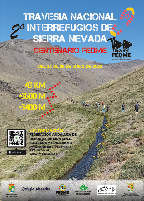La FAM organiza la II Travesía Nacional Interrefugios de Sierra Nevada y abre sus inscripciones
