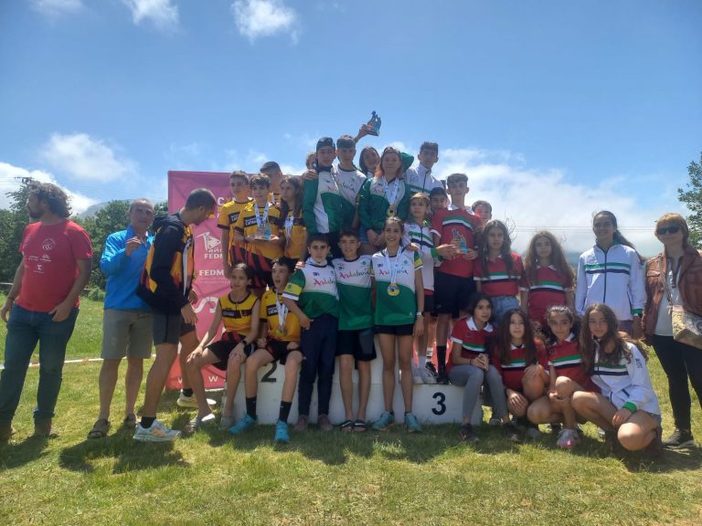 Oro para la selección infantil y plata para la cadete en los Campeonatos de España de CxM en Edad Escolar
