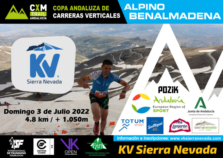 El miércoles 1 de junio se abren inscripciones para el XI Kilómetro Vertical de Sierra Nevada