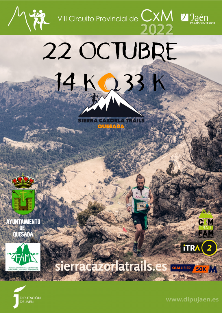 Las inscripciones para el Campeonato de Andalucía de CxM de Clubes en Quesada, abiertas