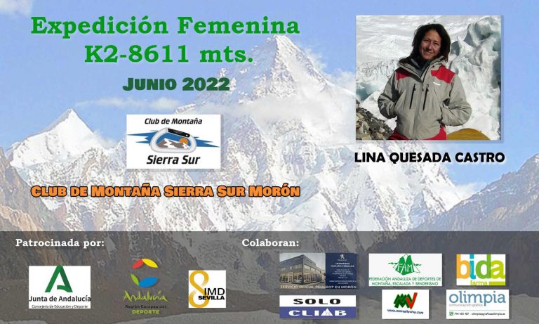 Lina Quesada parte el sábado hacia Pakistán para su nuevo gran reto: el K2