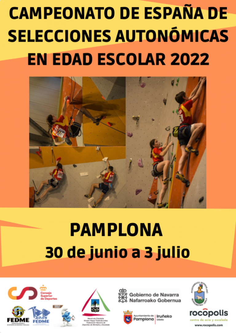 Criterios de selección para el CESA de Escalada 2022