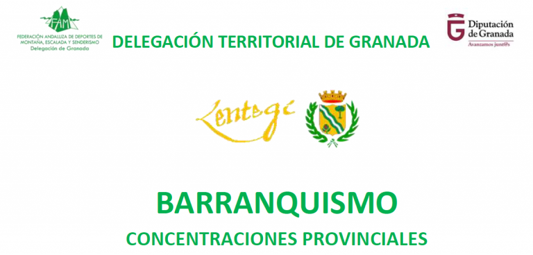 Lentegí, primera estación de las Concentraciones de Barranquismo en Granada