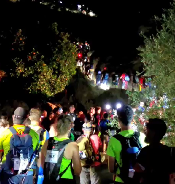 Cerca de 200 participantes disfrutaron de la V Travesía Nocturna ‘MarMaroma 2022’