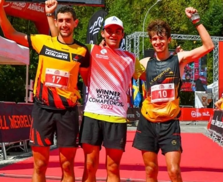 Histórico bronce para Nico Molina en la prueba de Copa del Mundo Skyrace Comapedrosa
