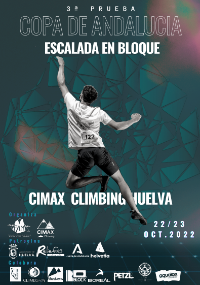 Ya te puedes inscribir para la tercera prueba de la Copa Andaluza de Escalada en Bloque de Huelva