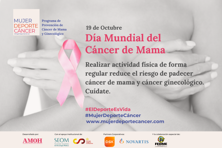 La FEDME y la FAM, con el Día Mundial contra el Cáncer de Mama
