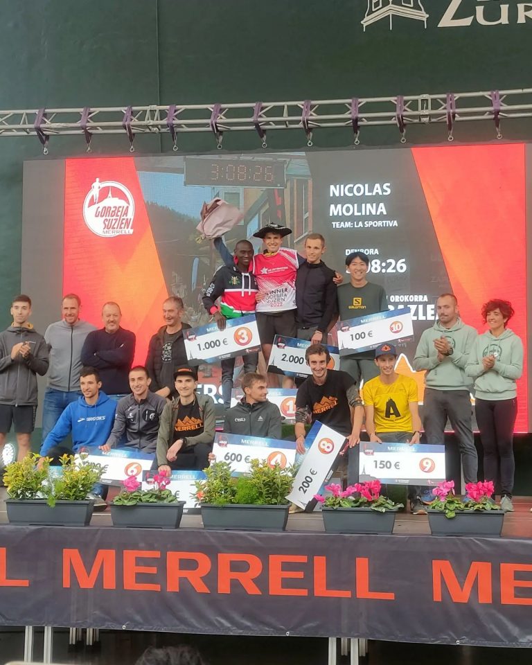 Nico Molina, campeón de la World Series Cup de Sky Race tras vencer la Gorbeia Suzien