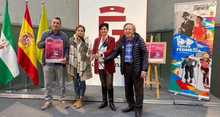 ‘Con dos bastones’, kilómetros y pasos de marcha reivindicativa contra la violencia de género y por la igualdad este sábado
