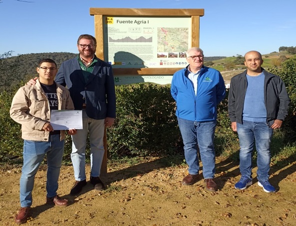 Inaugurado el Sendero PR-A 495 “Fuente Agria I” en Villaharta, en la provincia de Córdoba