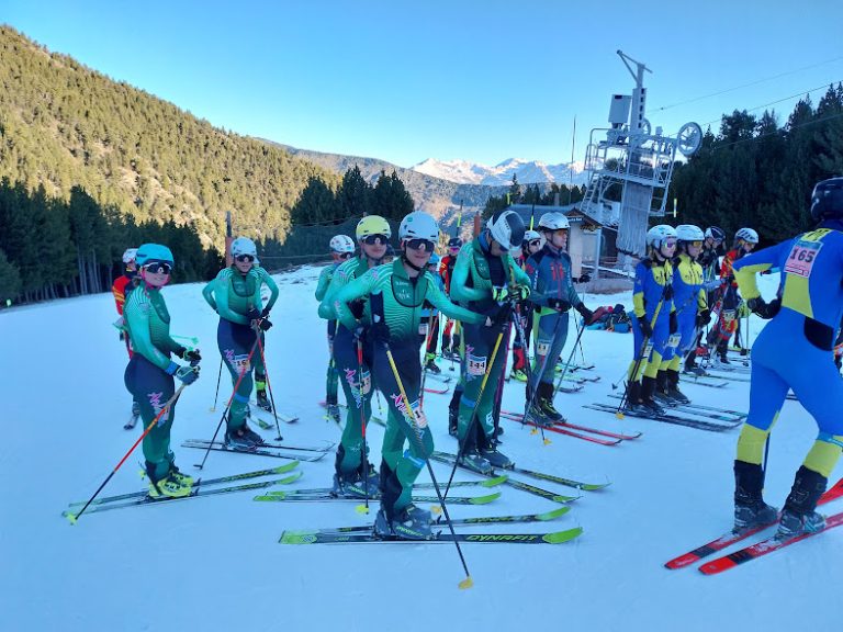 Cierre de lujo de Andalucía en el inicio de la Copa de España con platas para Ana Alonso y Alba Fernández (U20) y oros para María Ordóñez (U23) y Gonzalo Casares (U18) y bronce para Manu Peinado (U23) en la Vertical de Espot