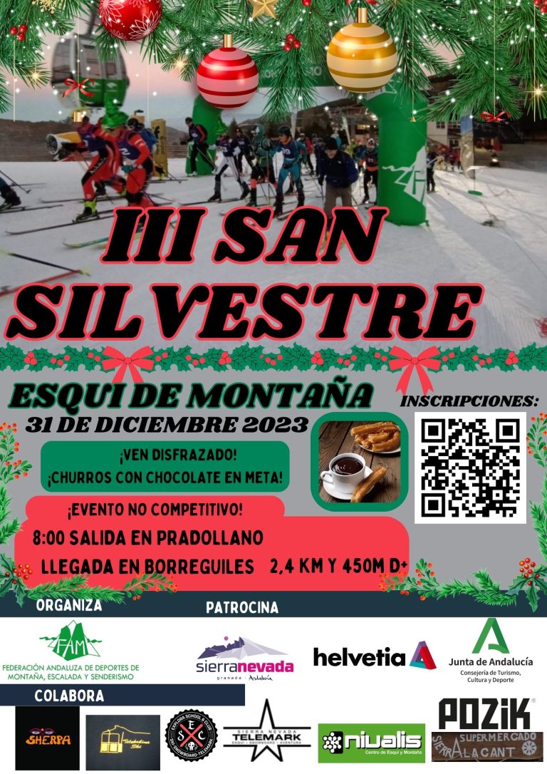 Inscripciones abiertas para la III San Silvestre de Esquí de Montaña del próximo 31 de diciembre