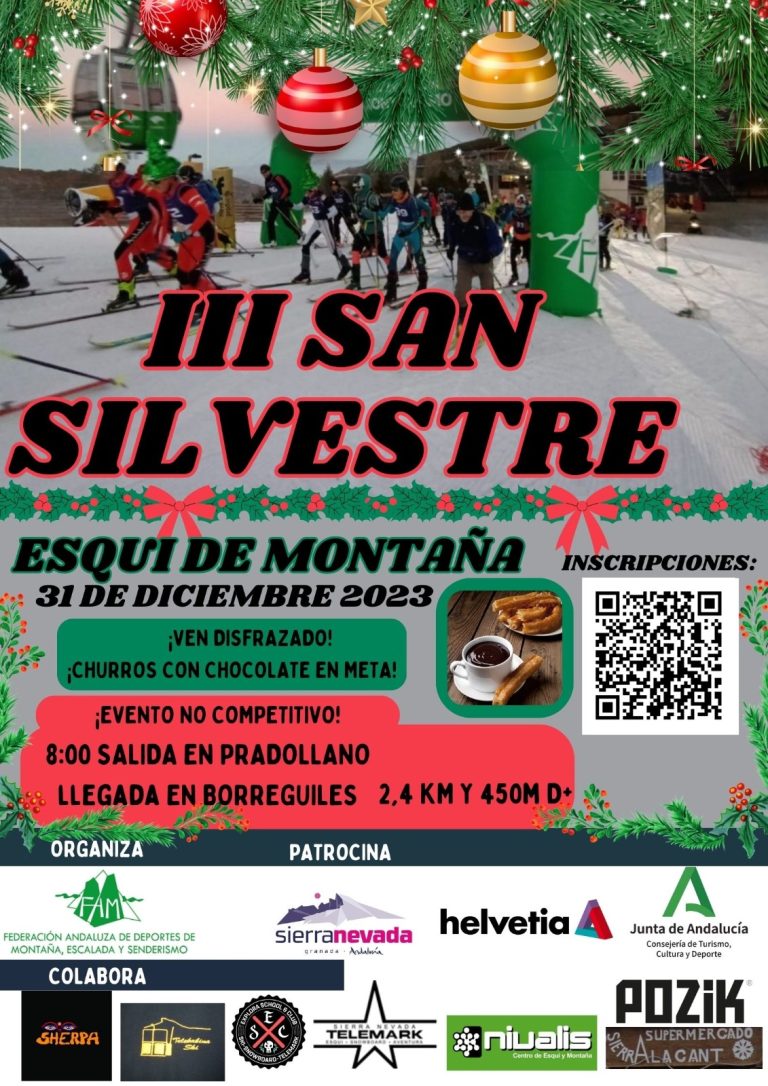 Aún te puedes Inscribir para la III San Silvestre de Esquí de Montaña del próximo 31 de diciembre