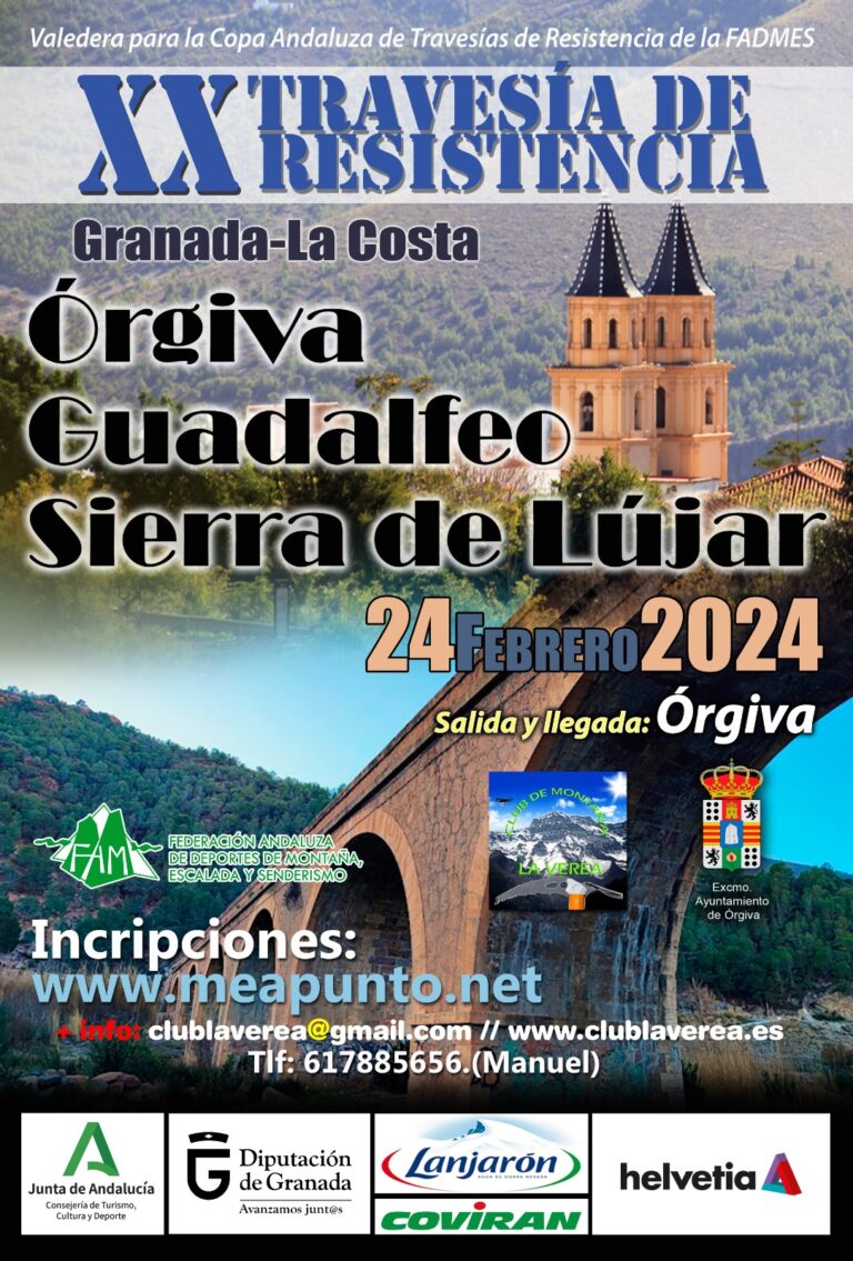 Las inscripciones para los clubes preferentes para la XX TR Granada-La Costa se pueden formalizar hasta el 31 de enero