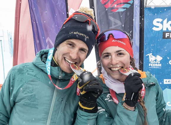 María Ordóñez y Nico Molina, subcampeones de España de Relevos 2024