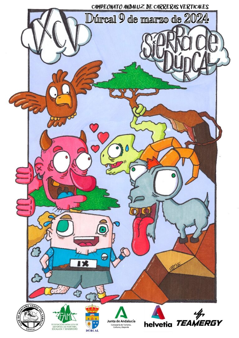 Más de un centenar de participantes se dan cita este sábado en el Campeonato de Andalucía de Carreras Verticales y prueba de Copa Andaluza en la Sierra de Dúrcal