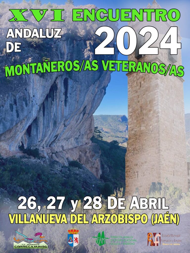 Villanueva del Arzobispo acogerá el XVI Encuentro Andaluz de Montañeros/as Veteranos/as ‘Memorial Julio Perea’ a finales de abril
