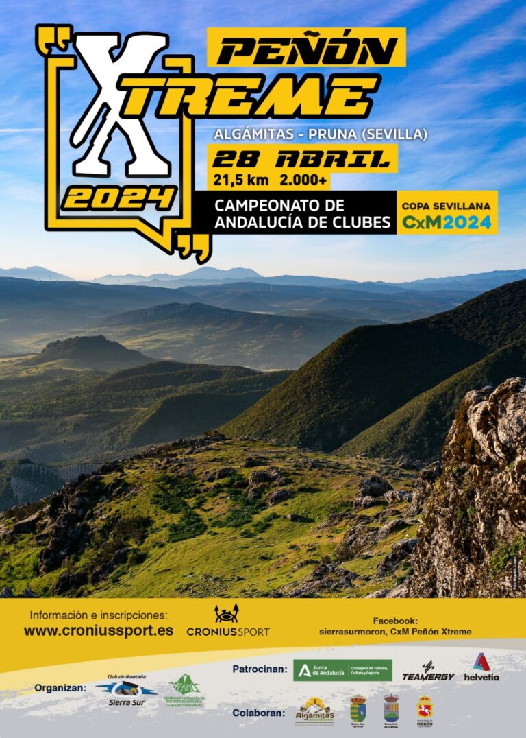 Gran expectación en Algámitas con la espectacular Peñón Xtreme ‘Campeonato de Andalucía de Clubes de CxM’ organizada por el Club Sierra Sur de Sevilla