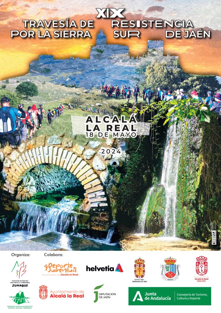La XIX Travesía por la Sierra Sur de Jaén-Alcalá la Real se celebra este sábado 18 de mayo