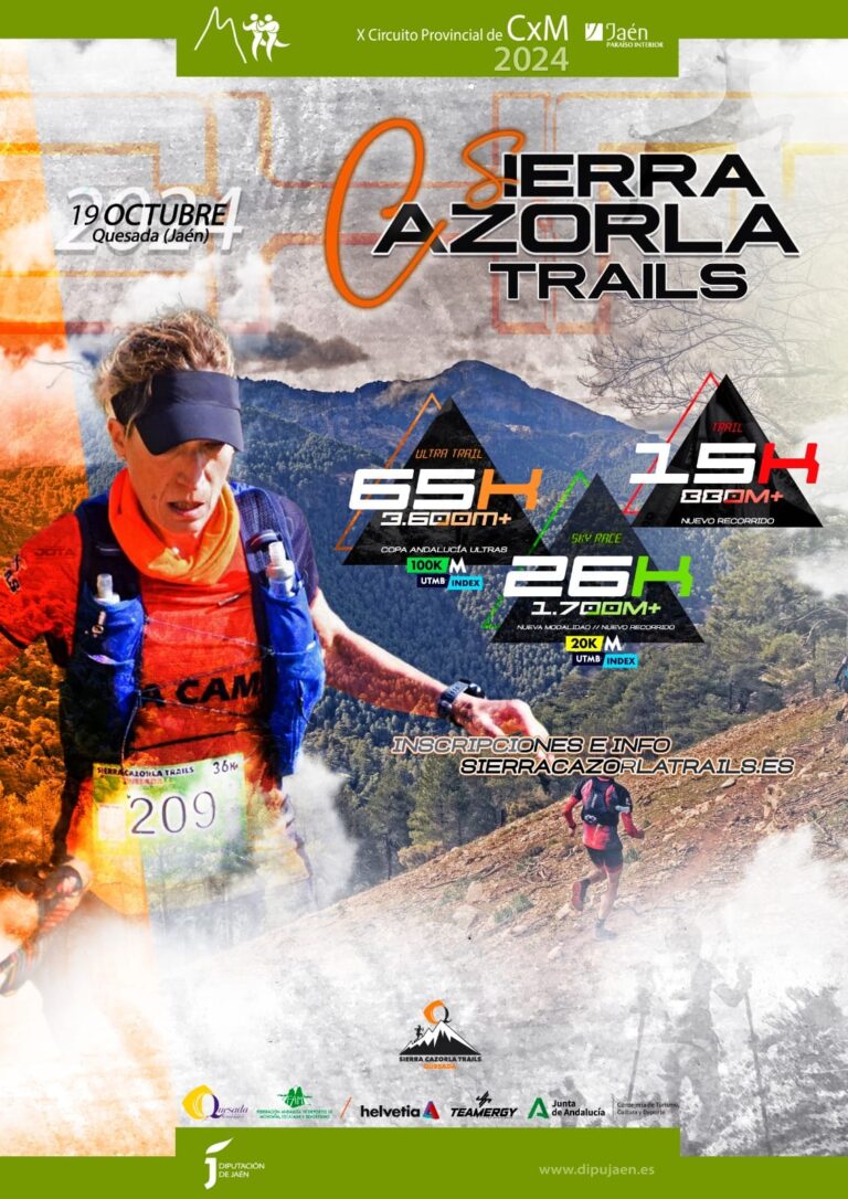 Abiertas las inscripciones para la Ultra Sierra de Cazorla, última prueba de la Copa de Andalucía de Ultras