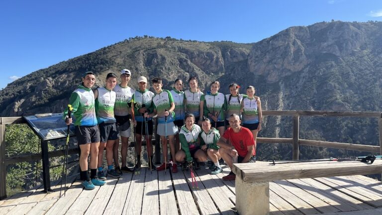 Concentración en Moclín del grupo del PTD de CxM como preparación del próximo Campeonato de España