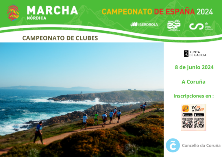CEM Marbella, Nordic Walking Sevilla y Multideporte Huelva, a por todas en el Campeonato de España de Marcha Nórdica de Clubes