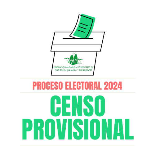 Censo Provisional previo a la Convocatoria del Proceso Electoral 2024