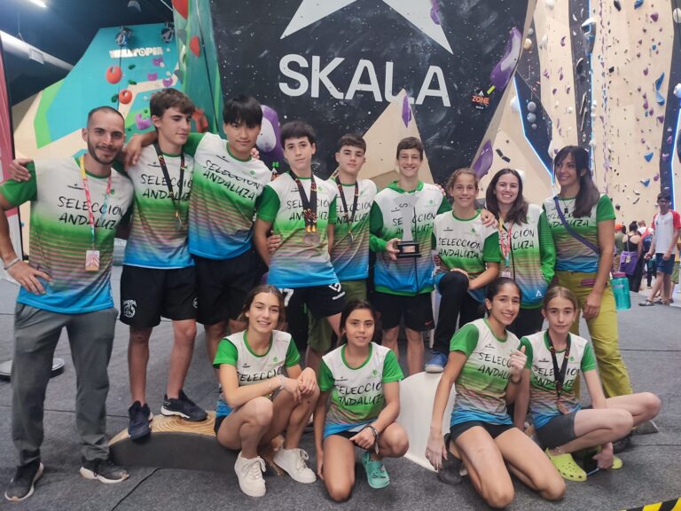 Gran actuación de Andalucía en Burgos donde logra las primeras medallas en un CESA de Escalada