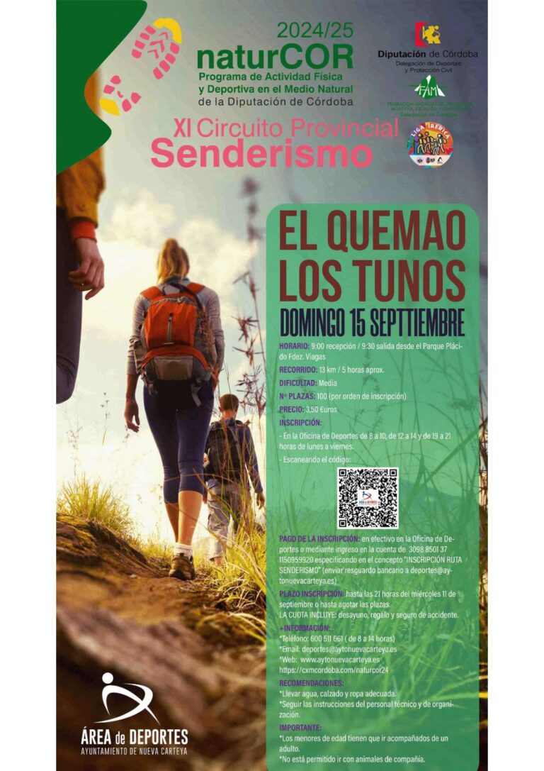 Ruta Paraje El Quemao-Senda de los Tunos del Programa naturCOR