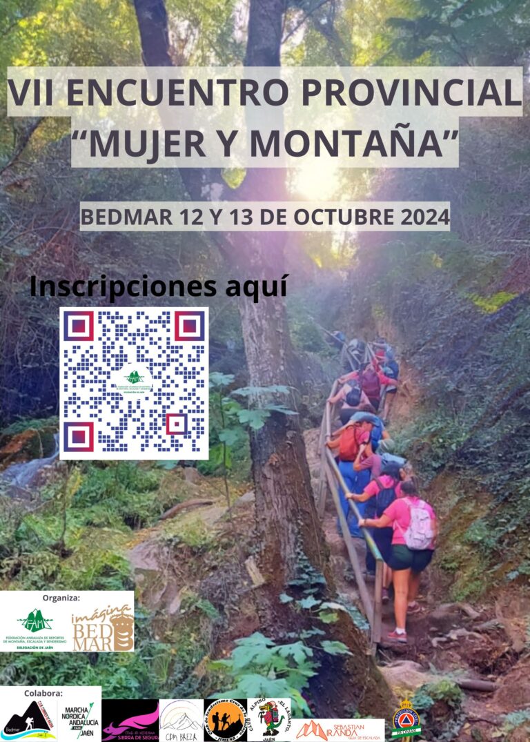 Inscripciones abiertas para el VII Encuentro Provincial de Jaén de Mujeres y Montaña
