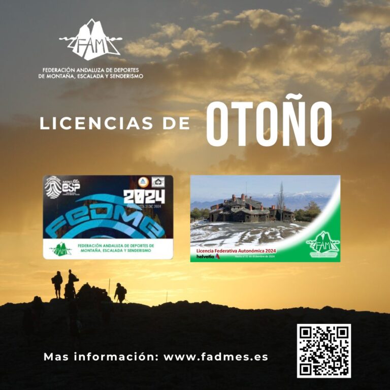 Las Licencias de “Otoño” podrán tramitarse a partir del martes 24 de septiembre