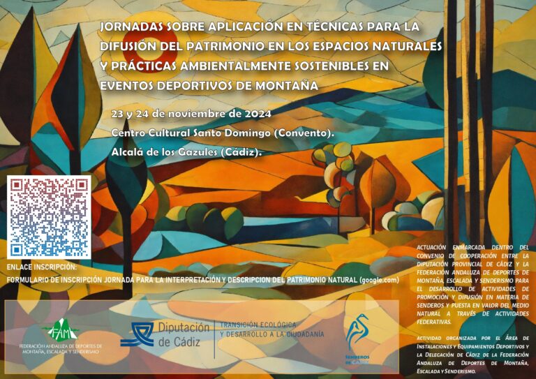 Jornadas sobre “Aplicación en técnicas para la difusión del patrimonio en los espacios naturales y prácticas ambientalmente sostenibles en eventos deportivos de montaña
