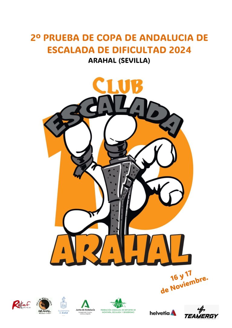 Arahal acoge este fin de semana la segunda prueba de la Copa de Andalucía de Escalada de Dificultad