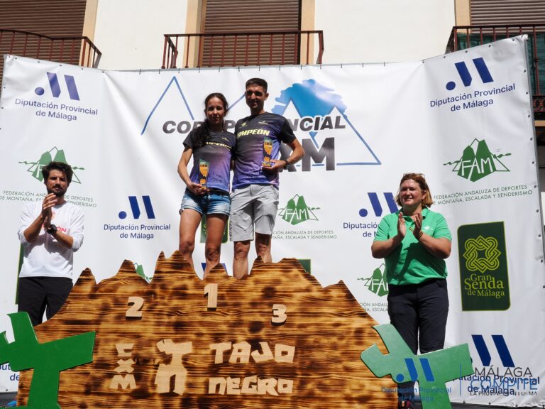 Antonio ‘Pitu’ Herrera y Ana María Jiménez se adjudican la CxM Tajo Negro y se proclaman campeones provinciales de CxM de Málaga 2024