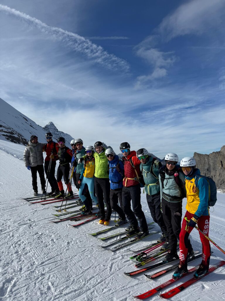 Objetivos cumplidos en la concentración de deportistas del CEEDA y del PTD de Skimo en Tignes