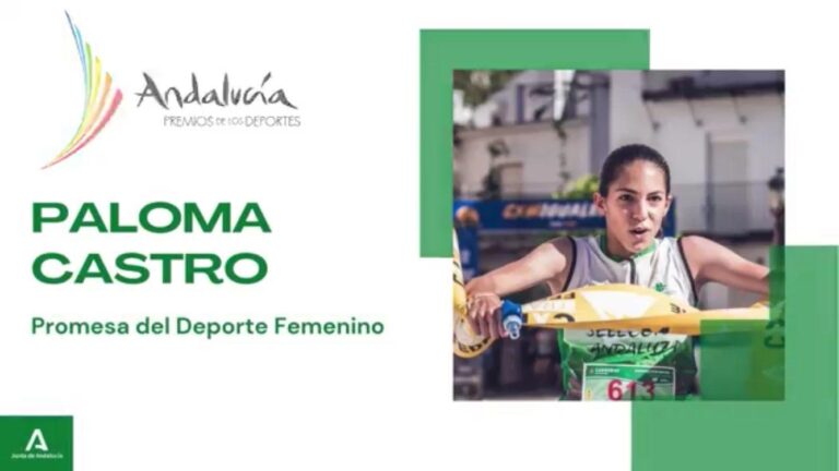 Paloma Castro, Premio Andalucía de los Deportes como mejor deportista promesa femenino