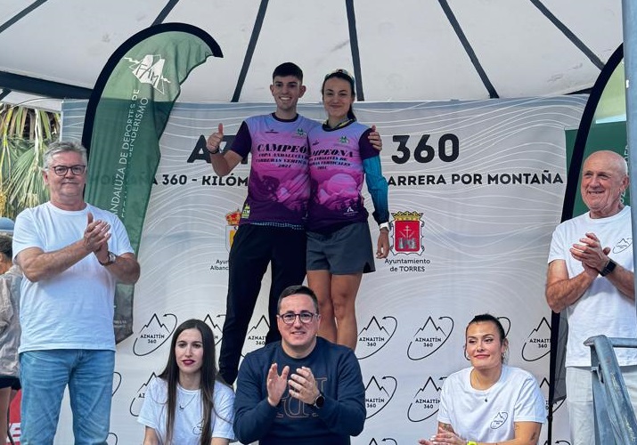 Espectacular final de la Copa Andaluza de Carreras Verticales con título de Copa para Juan Díaz y Silvia Lara, que vence el KV Aznaitín 360 junto con Diego Díaz