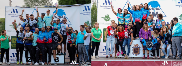 Doblete del Alpino Benalmádena en la CxM Casarabonela en el Campeonato Provincial de Clubes de Málaga