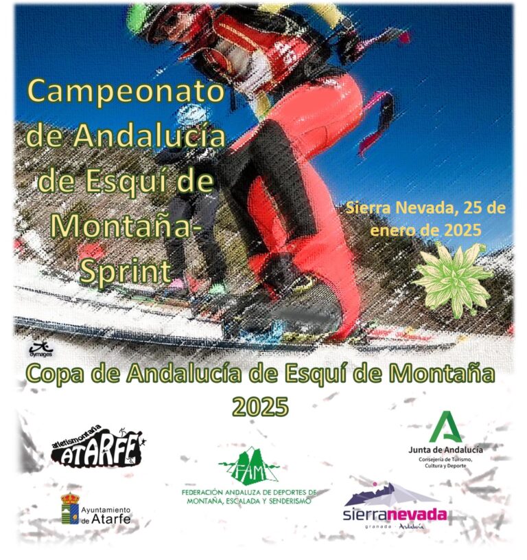 Las inscripciones para los Campeonatos de Andalucía de Sprint y Relevos de Skimo 2025 se cierran mañana martes 21 de enero