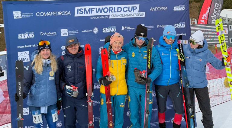 Ana Alonso y Oriol Cardona, ORO en el Relevo Mixto de la Copa del Mundo en Arinsal