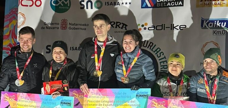 Silvia Lara, bronce en el Campeonato de España de Snowrunning 2025