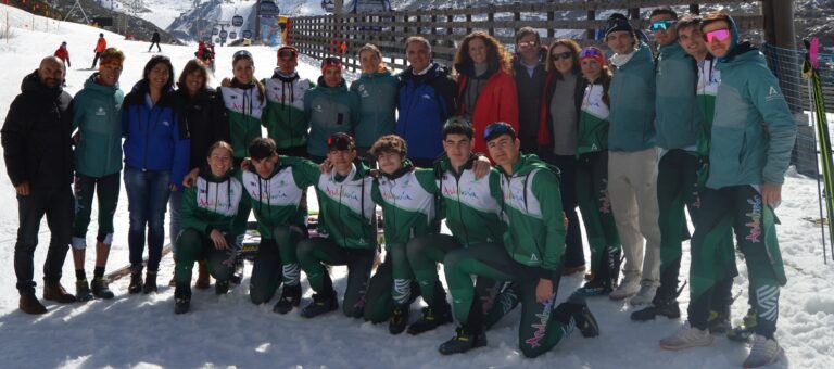 Apoyo máximo institucional al equipo andaluz de Esquí de Montaña y la representación en el próximo Mundial con la vista puesta en los JJOO’26